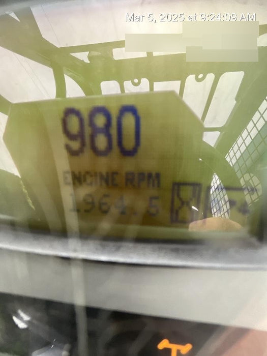 2018 Genie GTH-636 Genie GTH-636 w/Open ROPS, Work Lights, Solid Tires, RH Cab Mesh, Beacon, 48" Carriage and Forks