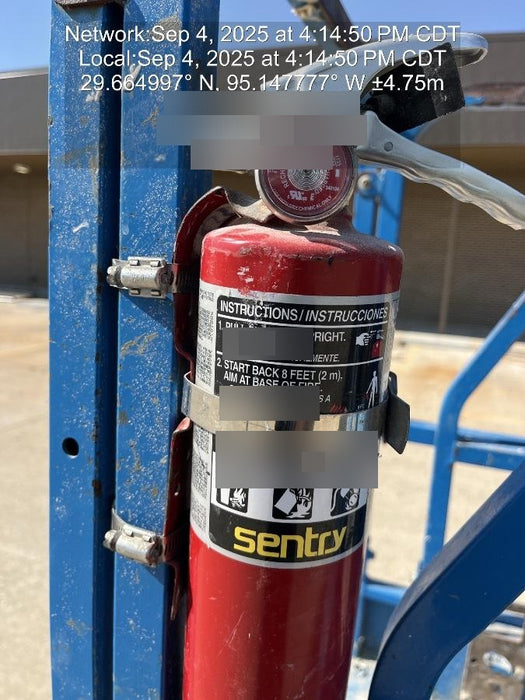 2017 Genie GS-1930 Genie GS-1930 Lift w/Fixed Rail and Chain Entry