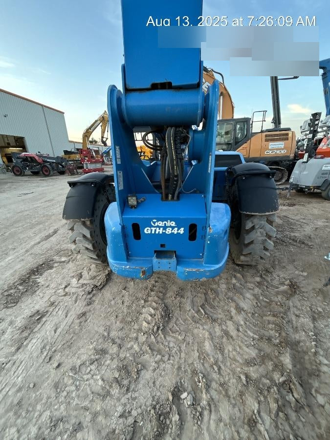 2018 Genie GTH-844 Genie GTH-844 w/ROPS, Work Lights, Solid Tires, RH Cab Mesh, Beacon, 60" Carriage and Forks