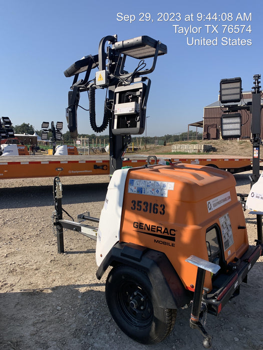 2023 Generac MLT2 Diesel, Flex Switch 120V Input, Powerzone Controller, (4) 320W LED Lights, 4kW Generator, 39.9 Gal Fuel Tank, 2" Ball, T3