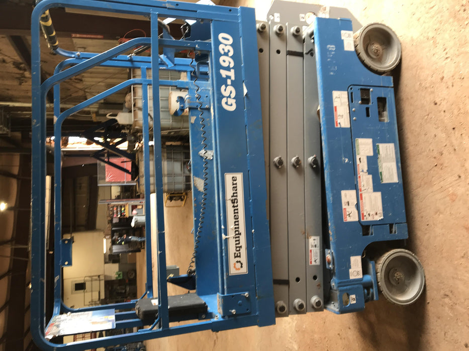 2018 Genie GS-1930 Genie GS-1930 Scissor Lift w/Standard Options