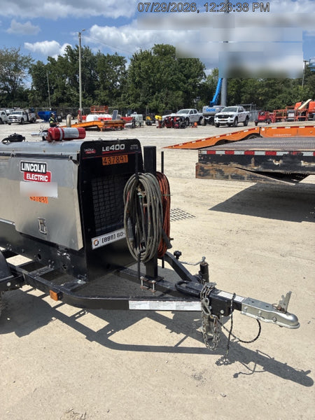 2024 Lincoln Electric LE400 Kubota V1505, Trlr, Cable Rack, Light Kit, ES Decals, T3