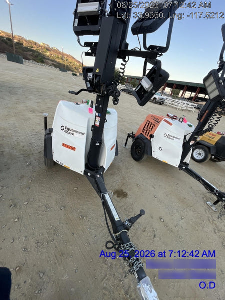 2023 Generac MLT2 Diesel, Flex Switch 120V Input, Powerzone Controller, 
(4) 320W LED Lights, 4kW Generator, 39.9 Gal Fuel Tank, 2" Ball, T3
