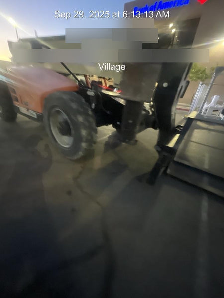 2019 JLG 1255 JLG 1255 T4F w/Open ROPS, Solid Tires, Work Lights/Beacon, 60" Carriage/Forks