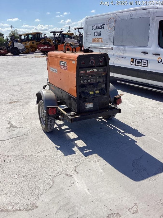 2022 Lincoln Electric LE400 Kubota V1505, Trlr, Cable Rack, Light Kit, ES Decals, T3