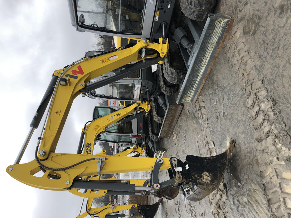 Wacker Neuson EZ53 EZ53-MX, Track, Cab, Bucket