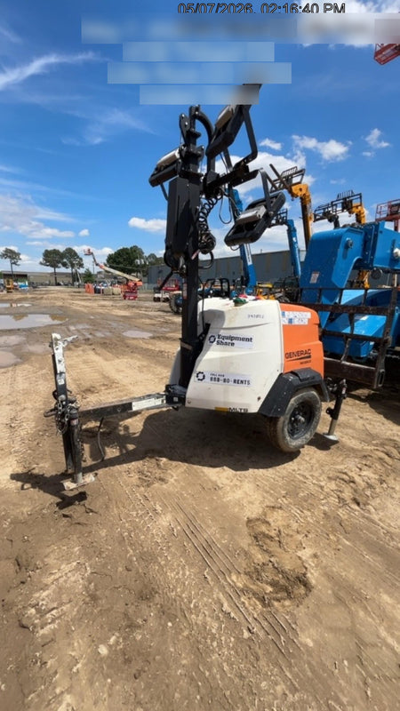 2024 Generac MLT2 Diesel, Flex Switch 120V Input, Powerzone Controller, 
(4) 320W LED Lights, 4kW Generator, 39.9 Gal Fuel Tank, 2" Ball, T3