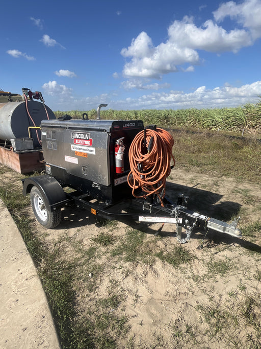 2024 Lincoln Electric LE400 Kubota V1505, Trlr, Cable Rack, Light Kit, ES Decals, T3