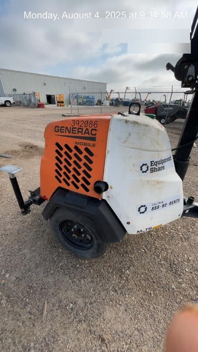 2024 Generac MLT2 Diesel, Flex Switch 120V Input, Powerzone Controller, 
(4) 320W LED Lights, 4kW Generator, 39.9 Gal Fuel Tank, 2" Ball, T3
