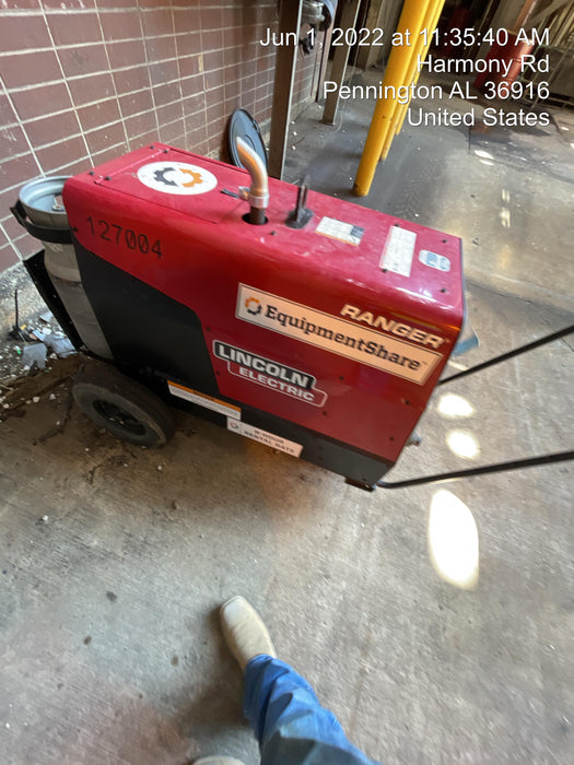 2021 Lincoln Electric Ranger 305 LPG K3430-1, Ranger 305 LPG, Undercarriage, Tank Holder & Strap, 10kw AC Gen, 25hp Kohler LPG Eng