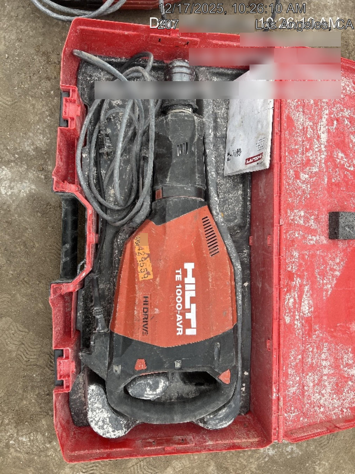 2024 HILTI TE 1000-AVR