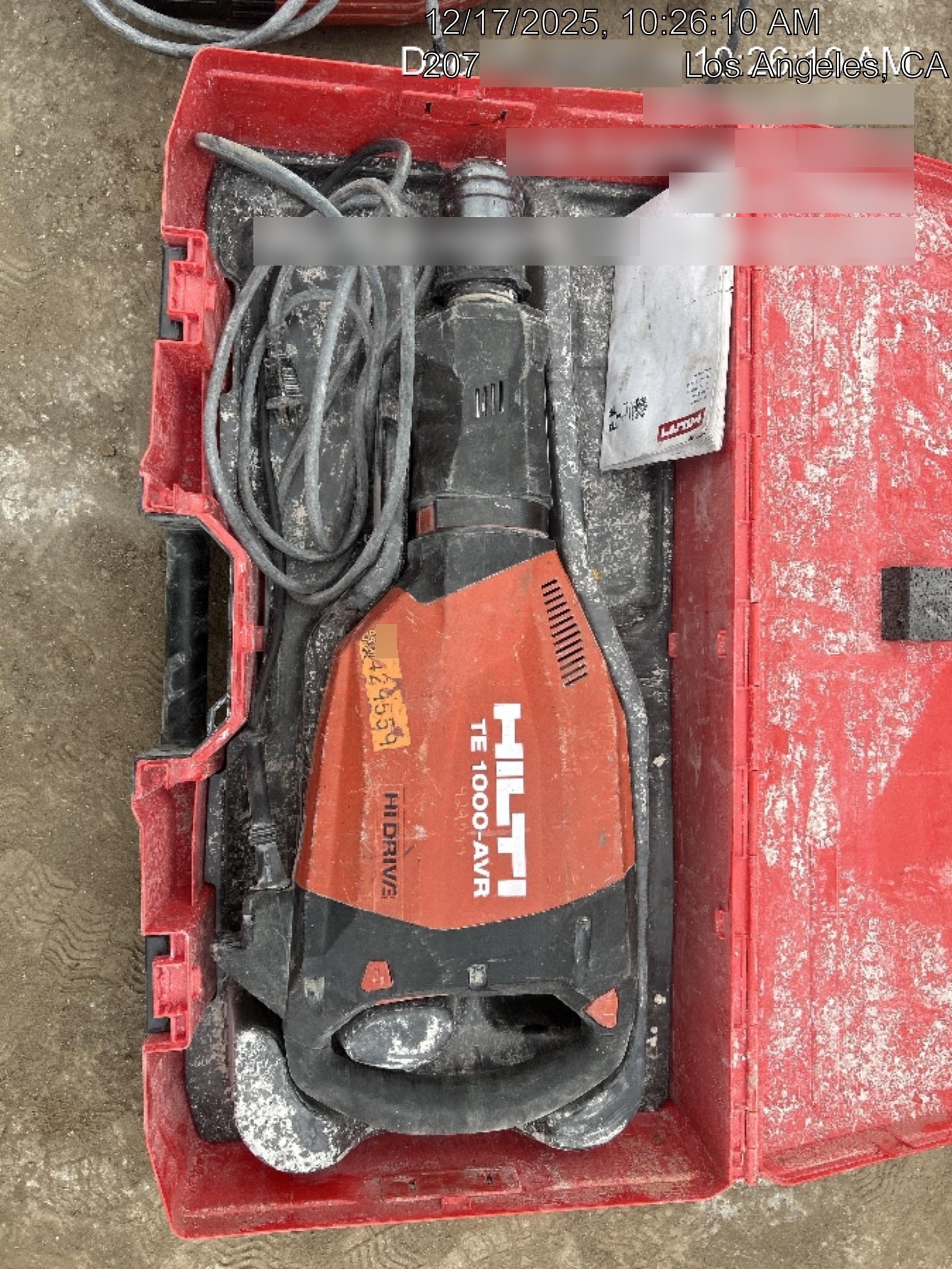 2024 HILTI TE 1000-AVR