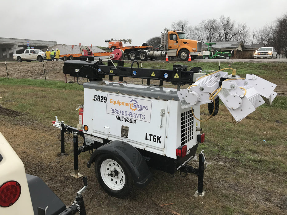 2017 Multiquip LT6K` MultiQuip LT6KV Towable Light Tower