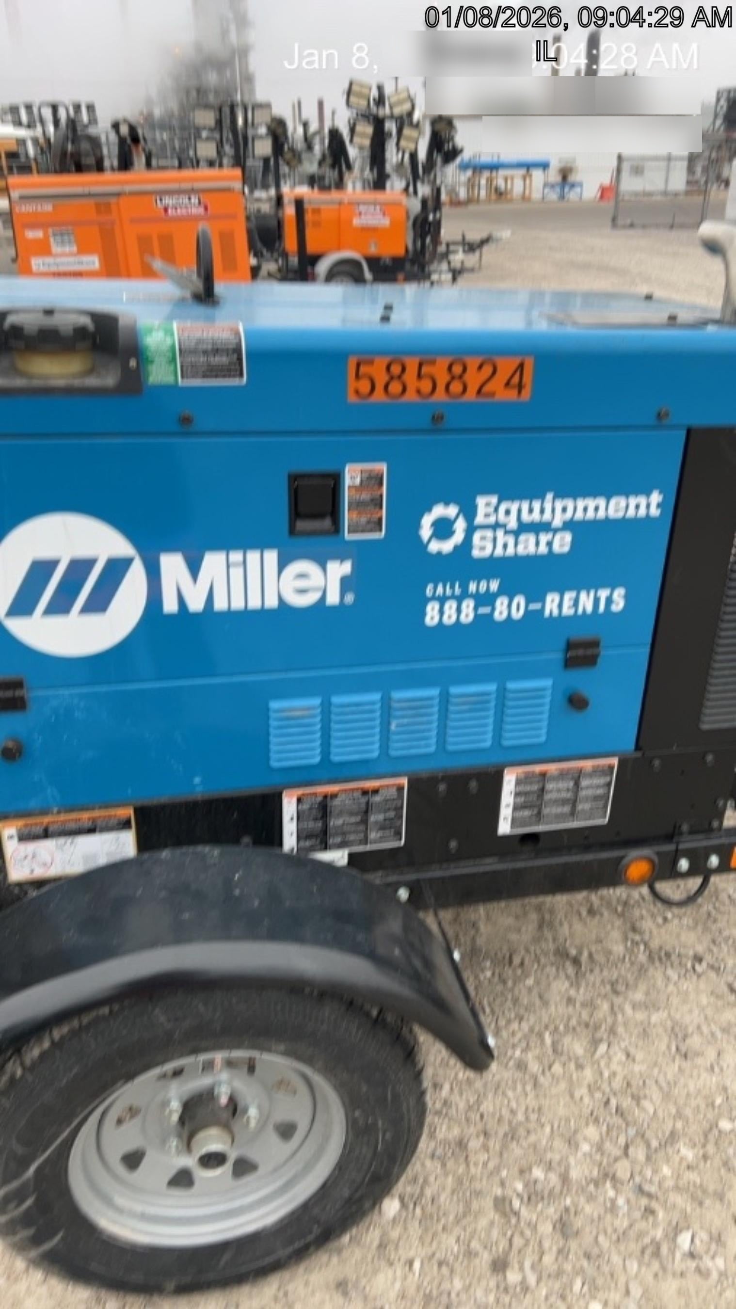 2025 MILLER ELECTRIC BIG BLUE 400