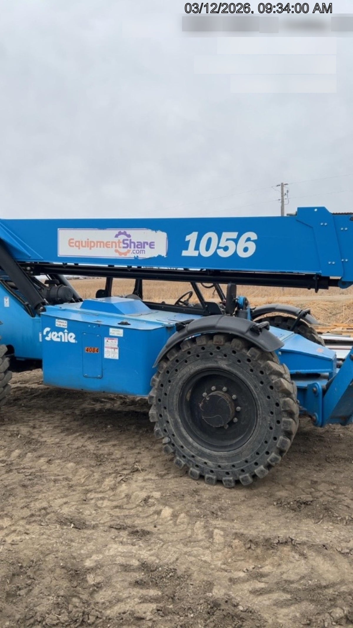 2017 GENIE GTH-1056