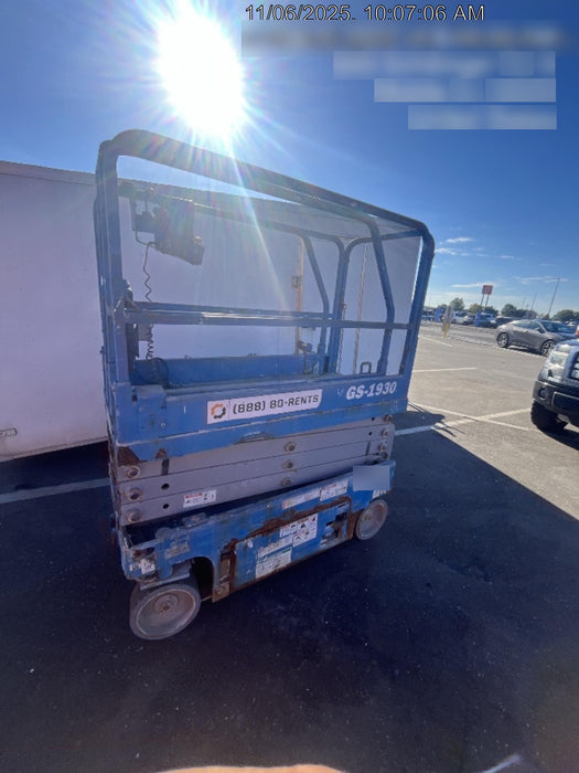 2018 Genie GS-1930 Genie GS-1930 Scissor Lift w/Standard Options
