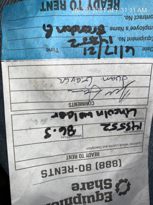 2021 Lincoln Electric Vantage 322 VANTAGE 322 READY-PAK 3
(EQUIPMENTSHARE)