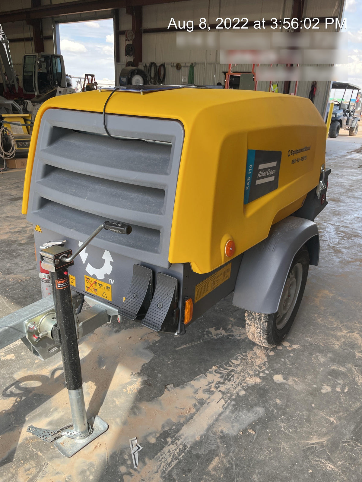 2022 ATLAS COPCO XAS 110