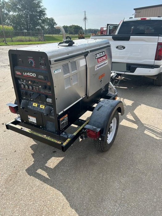 2024 Lincoln Electric LE400 Kubota V1505, Trlr, Cable Rack, Light Kit, ES Decals, T3