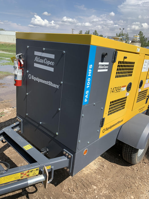2021 ATLAS COPCO PAS 100 HF CS Enclosed
