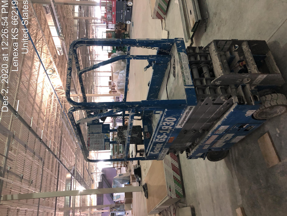 2016 Genie GS-1930 Standard Rental Specs