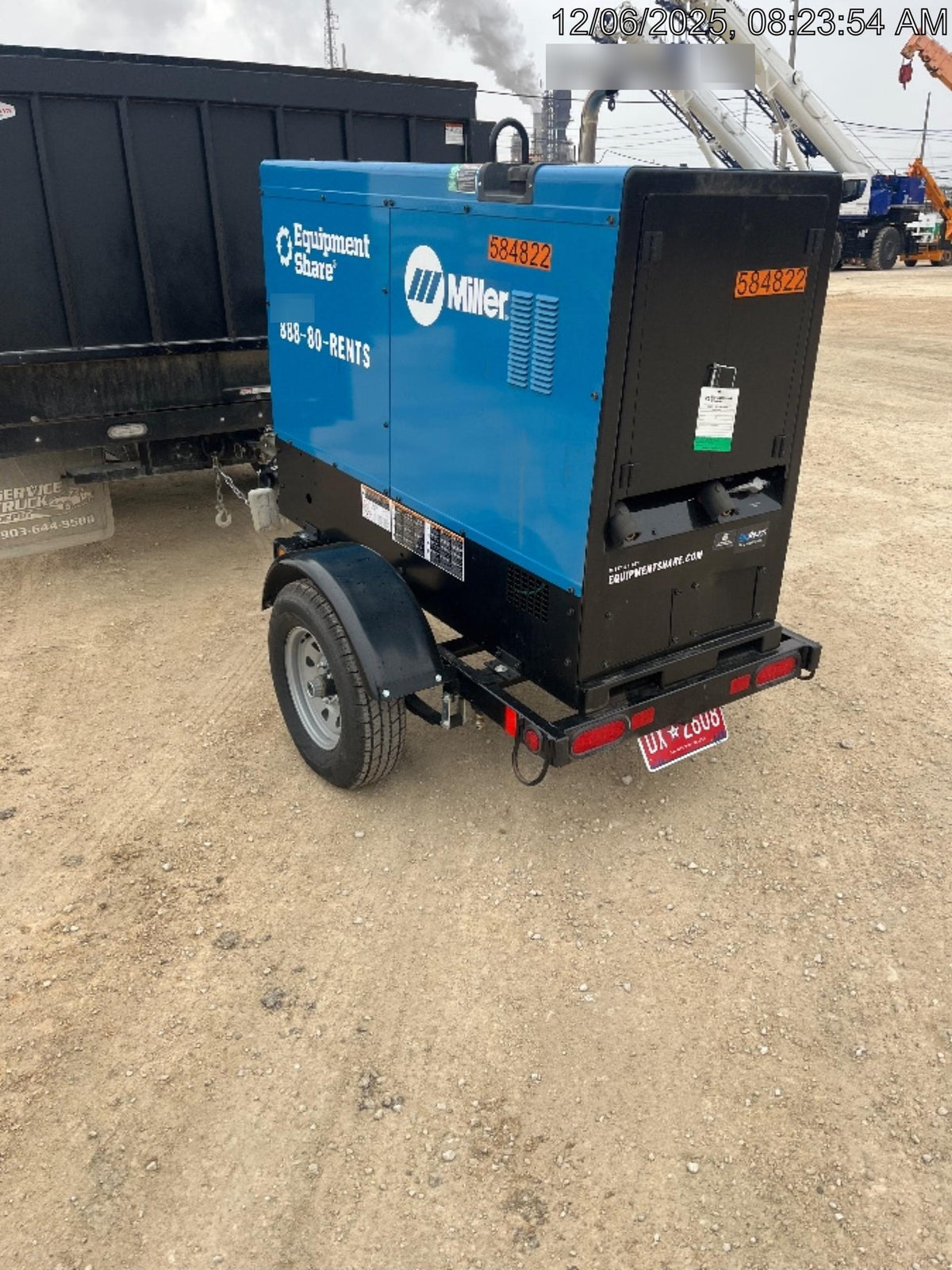 2025 MILLER ELECTRIC BIG BLUE 500