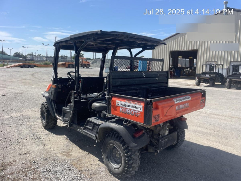 Kubota RTV-X1140W-H 4WD, LED Strobe, Windshield Acrylic Clear, Plastic Canopy, Wire Harness Kit, Backup Alarm