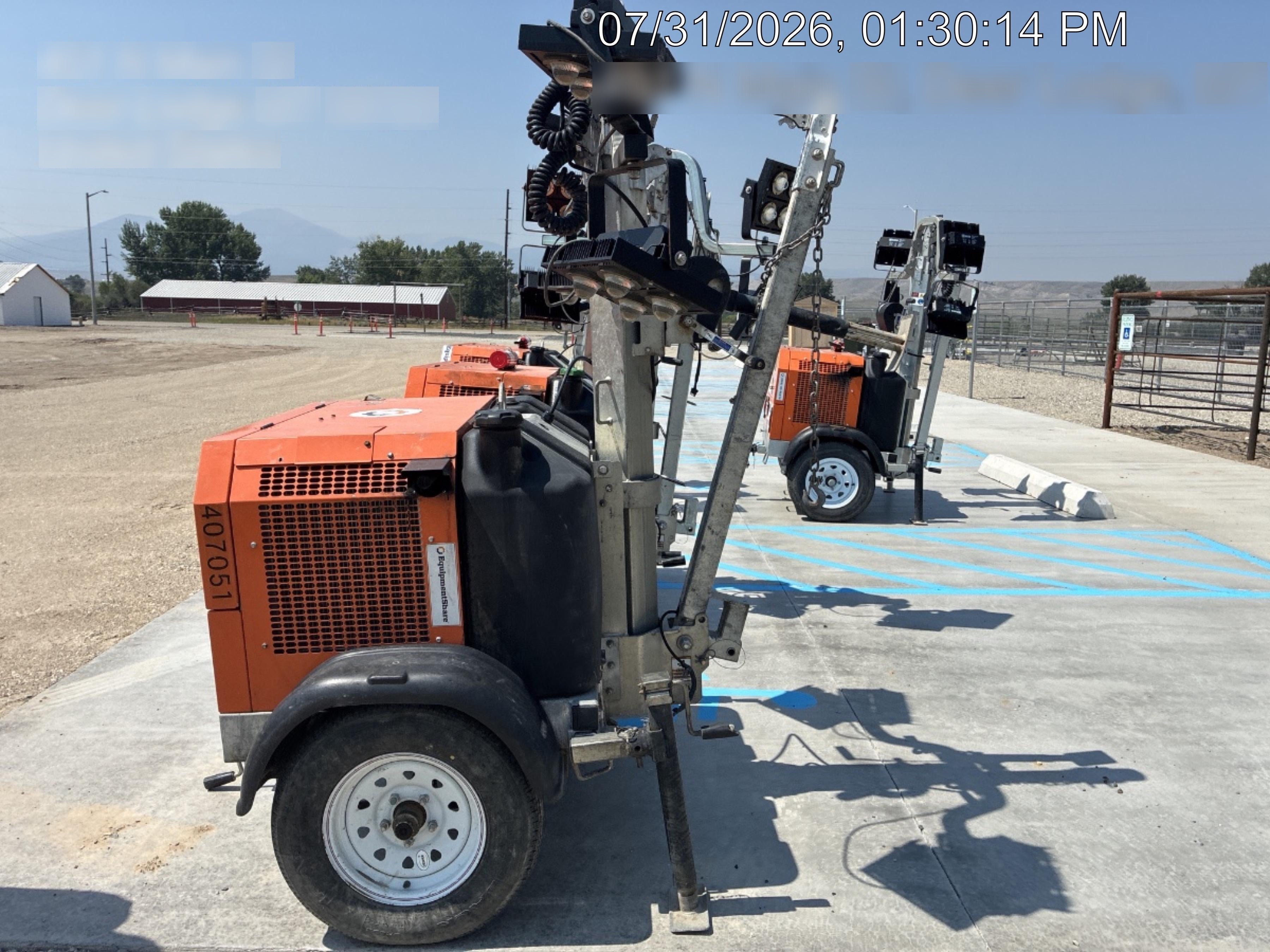 2024 Wanco WLTT-4MM4K Diesel, Deep Sea Controller, Shore Power Plug, Auto Start, (4) 350W LED Floodlights, 4kW Generator, 60 Gal Fuel Tank, 2" Ball, T3