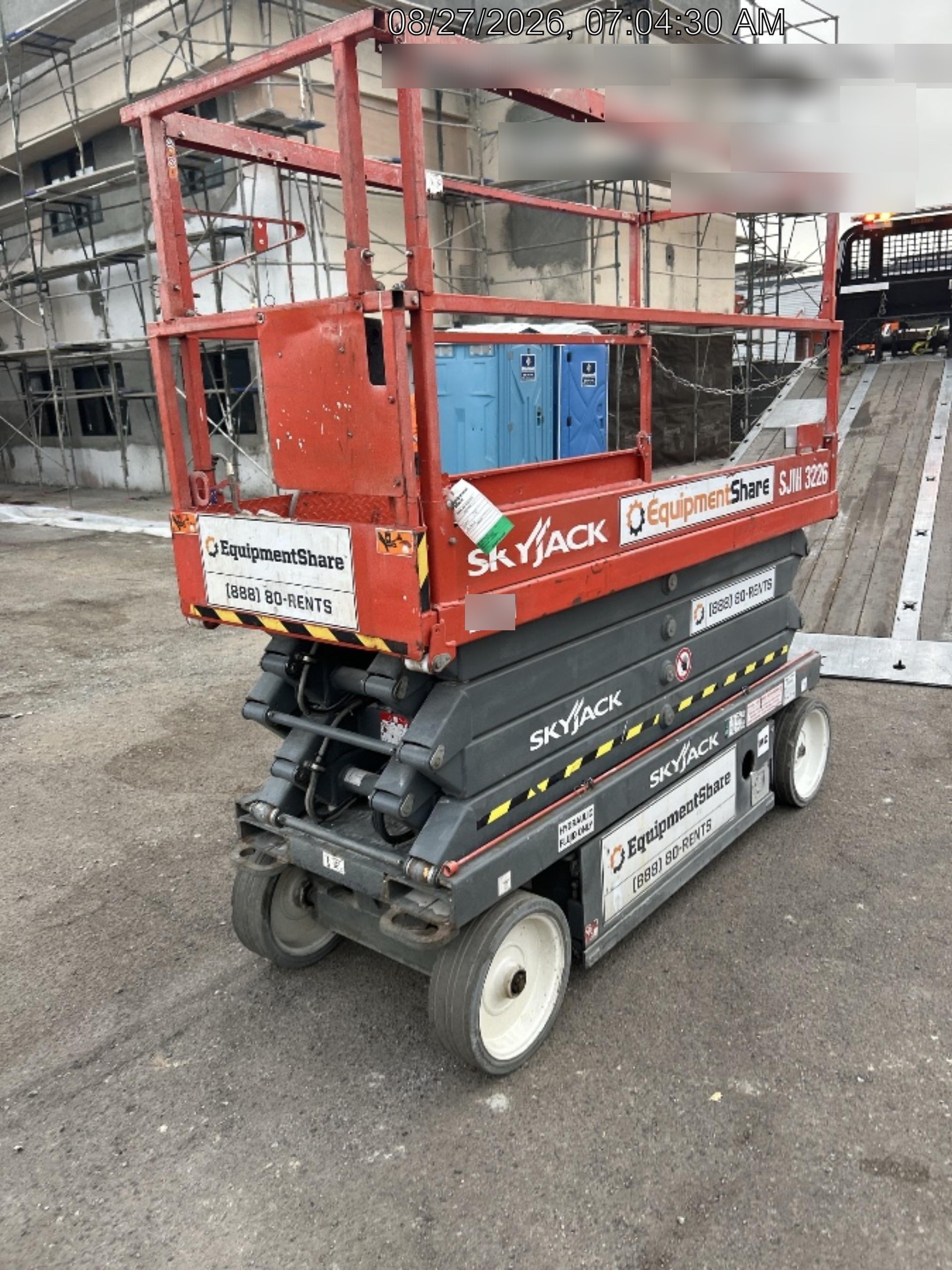 2019 Skyjack SJIII-3226 Standard w/Trojan Batteries
