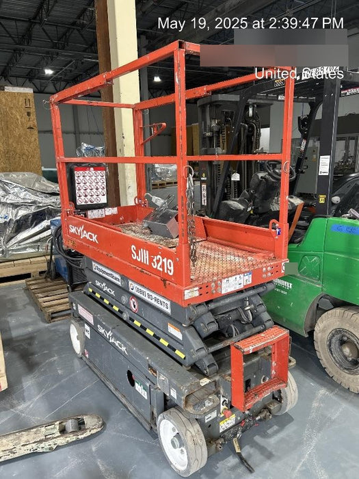 2016 Skyjack SJIII-3219 Standard Rental Specs