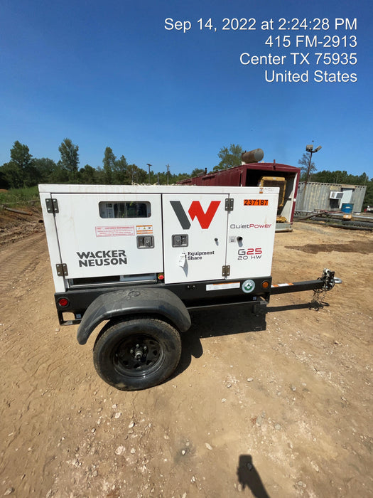2022 WACKER NEUSON G25