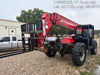 2019 Manitou MTA10055 Canopy, 120 HP, Solid Tires, Work Lights, Lift Hook, Auxiliary Hydraulics 66" Carriage and 60" Forks