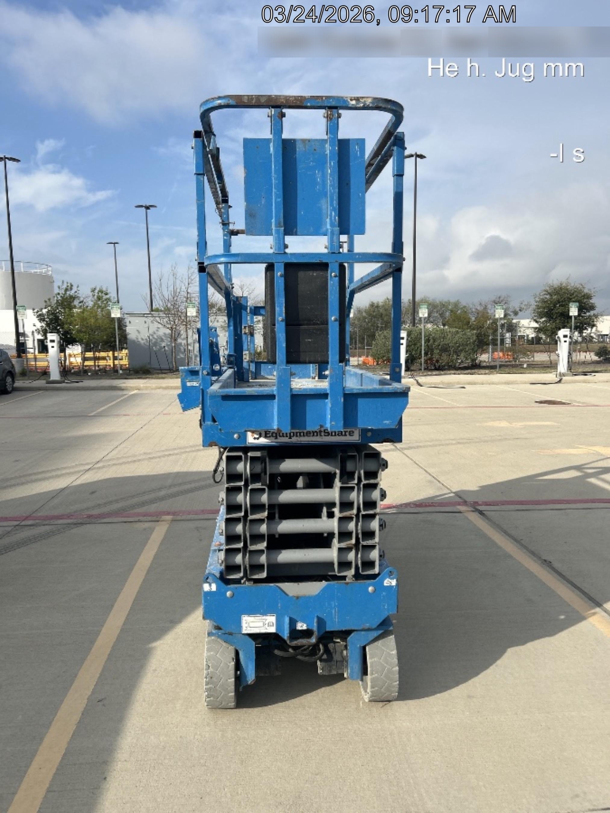 2018 Genie GS-3232 Genie GS3232 Lift w/Folding Rails and Swing Gate