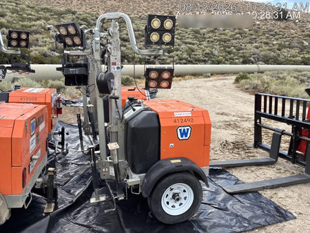 2024 Wanco WLTT-4MM4K Diesel, Deep Sea Controller, Shore Power Plug, Auto Start, (4) 350W LED Floodlights, 4kW Generator, 60 Gal Fuel Tank, 2" Ball, T3