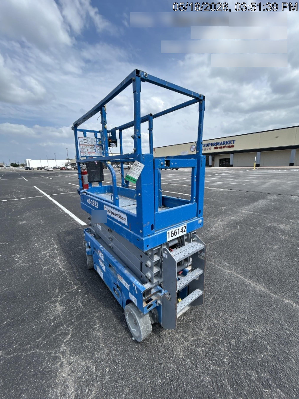 2021 Genie GS-1932 Electric Drive, Sld NM Tires, DBcns, EST