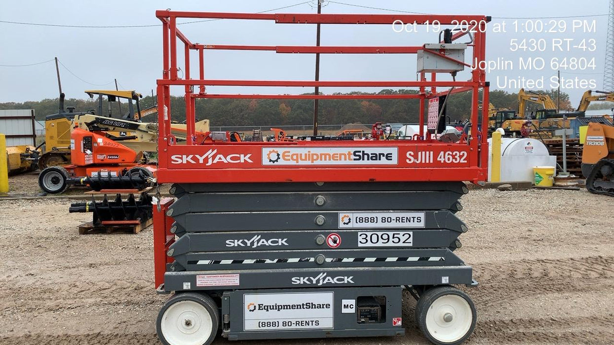 2019 Skyjack SJIII-4632 Standard w/Trojan Batteries