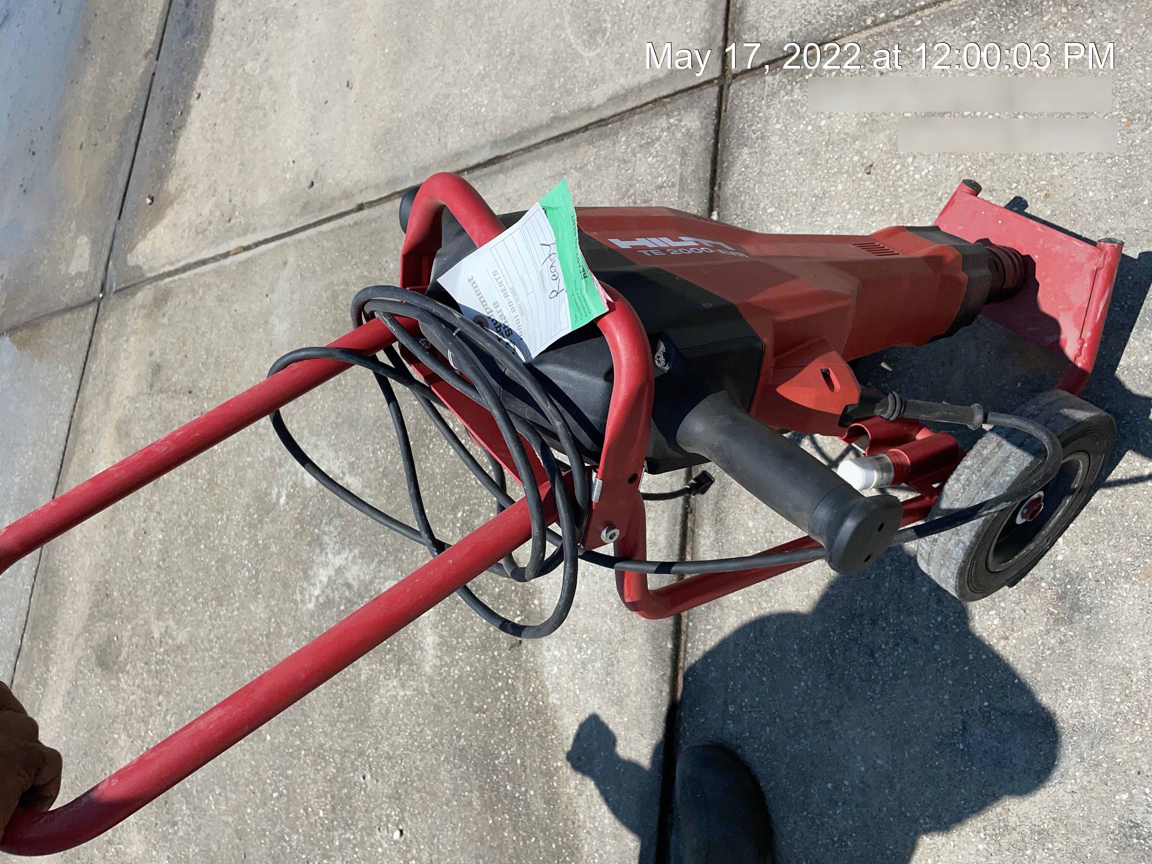 2021 HILTI TE 2000-AVR