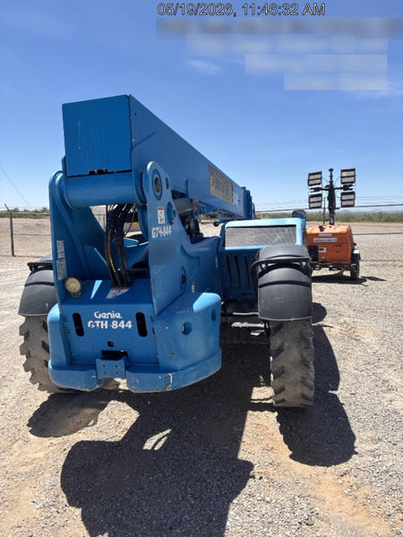 2018 Genie GTH-844 Genie GTH-844 w/ROPS, Work Lights, Solid Tires, RH Cab Mesh, Beacon, 60" Carriage and Forks