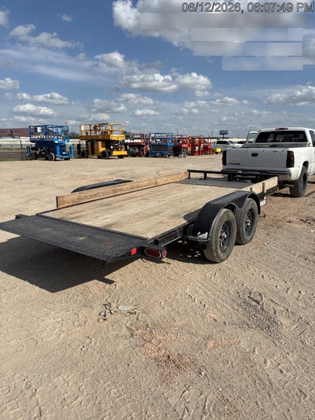 2023 BUCK DANDY 16' Light Duty Tilt Car Hauler