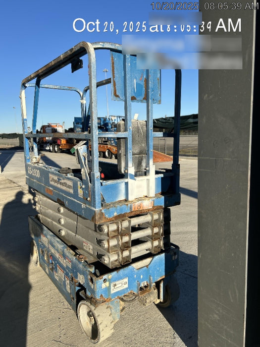 2018 Genie GS-1930 Genie GS-1930 Scissor Lift w/Standard Options