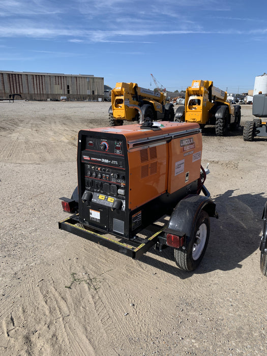 2021 Lincoln Electric Vantage 322 Vantage 322 Ready Pak 3 w/ Decals, ORANGE (includes trailer, cable rack, fender light kit) NO Telematics
