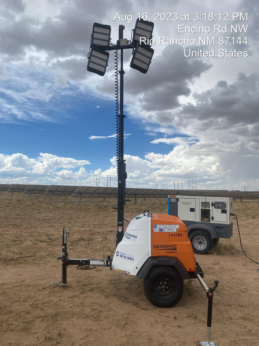 2023 Generac MLT2 Diesel, Flex Switch 120V Input, Powerzone Controller, (4) 320W LED Lights, 4kW Generator, 39.9 Gal Fuel Tank, 2" Ball, T3