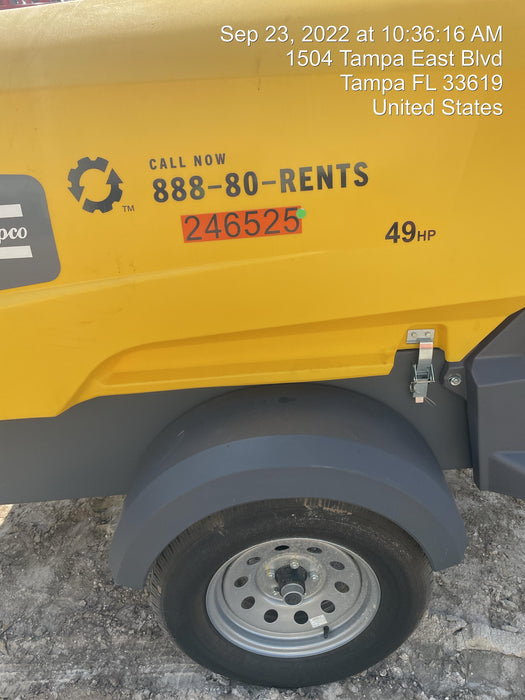 2022 ATLAS COPCO XAS188 CWK