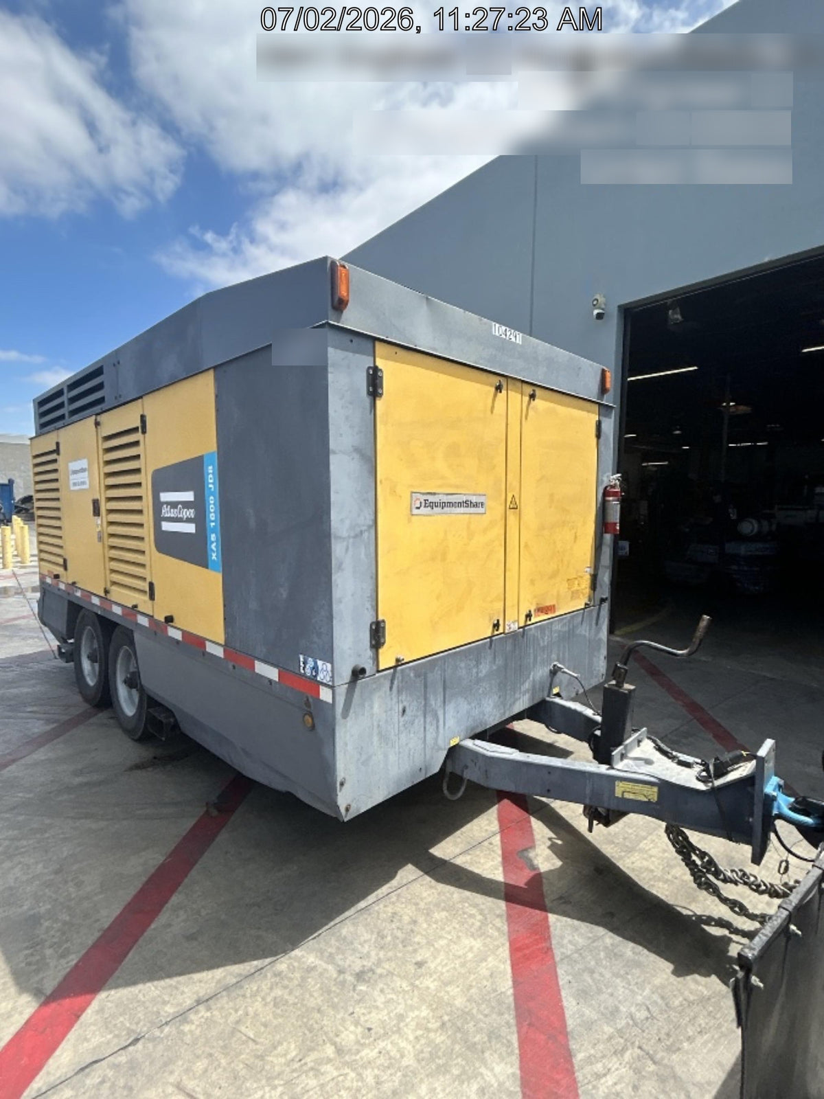 2020 ATLAS COPCO XAS 1800