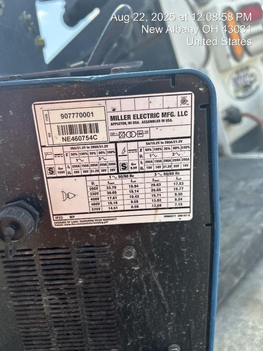 2025 MILLER ELECTRIC CST-282