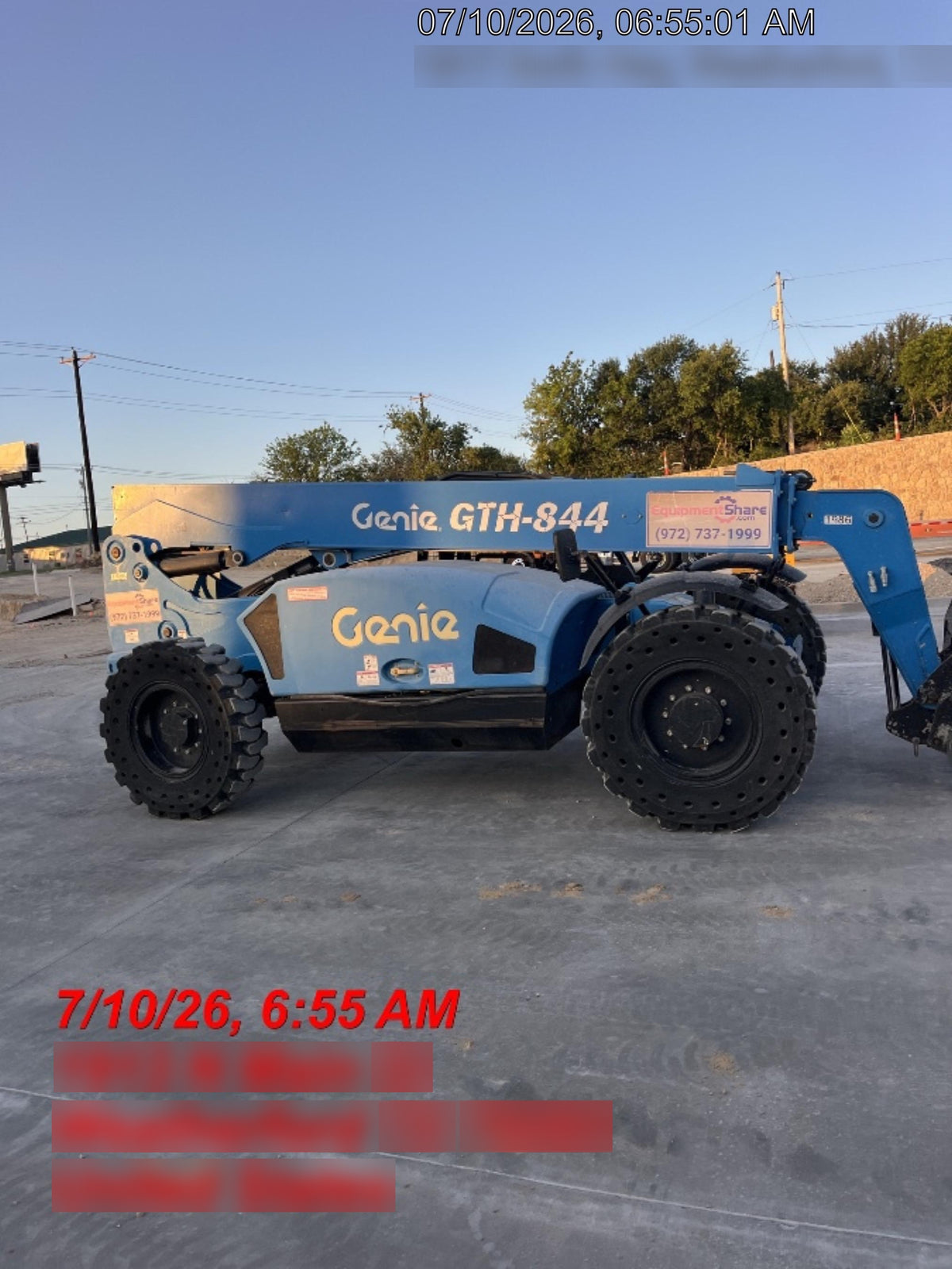 2016 Genie GTH-844 Genie GTH844 Telehandler