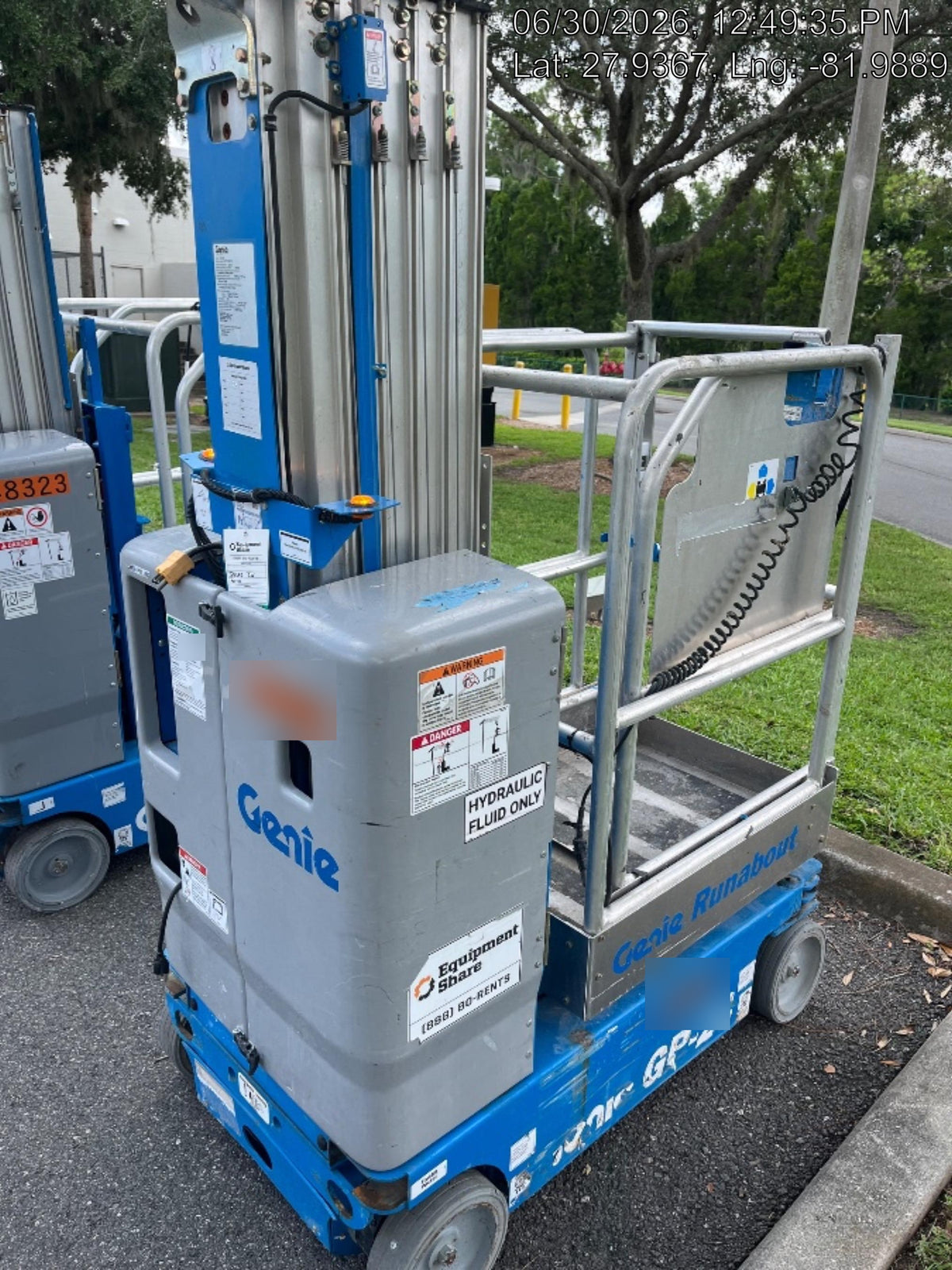 2019 GENIE GR-20