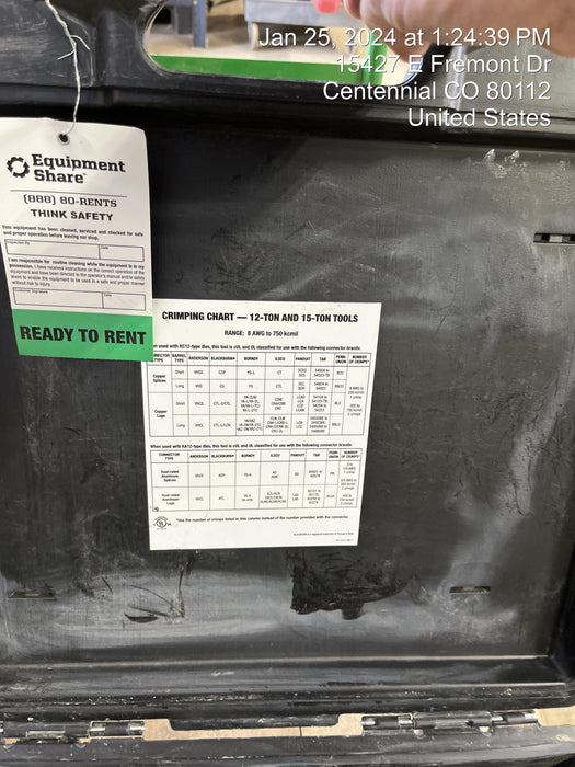 2022 GREENLEE EK1240LX11