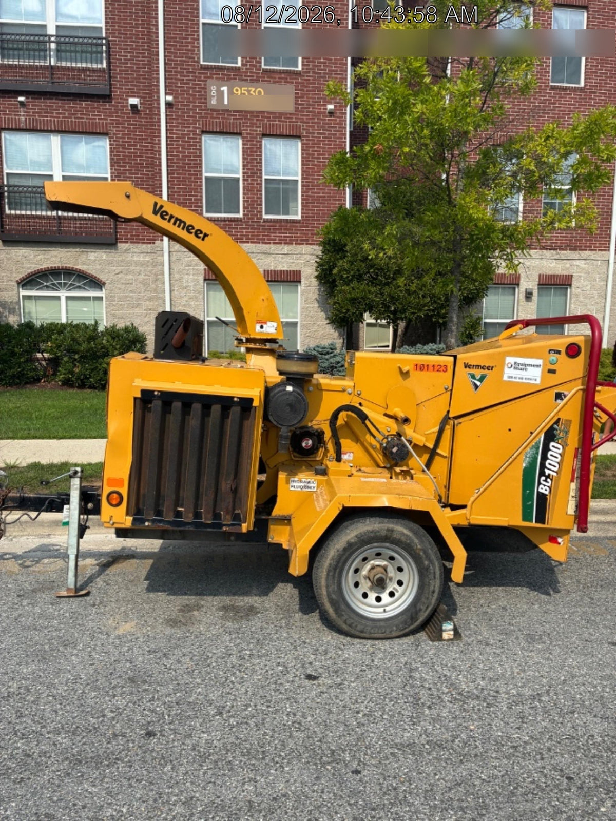 2020 VERMEER BC1000XL