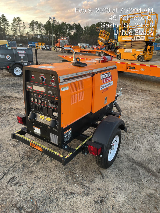 2022 Lincoln Electric LE400 Kubota V1505, Trlr, Cable Rack, Light Kit, ES Decals, T3